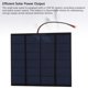thumbnail image 4 of Pequeño Panel Solar, Panel Solar Estable De Silicio Monocristalino Eficiente 2PCS 1.5W 6V Para Cámara, 4 of 7