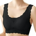 thumbnail image 4 of Sngxgn Women's Sports Bra Wireless Bra Active Yoga Sports Bras(Black,L), 4 of 4