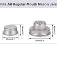 thumbnail image 2 of HEANUJJ 2Ud Tapas Plata Para Frascos Con Y Resistente Para Cocina En Casa, 2 of 8