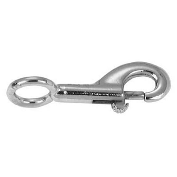 Chain .63 in. Rigid Round Eye Snap