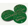 thumbnail image 3 of Inkdotpot Pack Of 100 Real Rose Gold Foil Paper Tags Let Love Sparkle Wedding Favor Hang Tags, 3 of 7