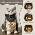 thumbnail image 6 of MINESTIA  Cat Litter Box Enclosure with Light, Hidden Litter Box Furniture with 2 Storage Drawers, Indoor Cat House Side Table for Living Room, 6 of 12
