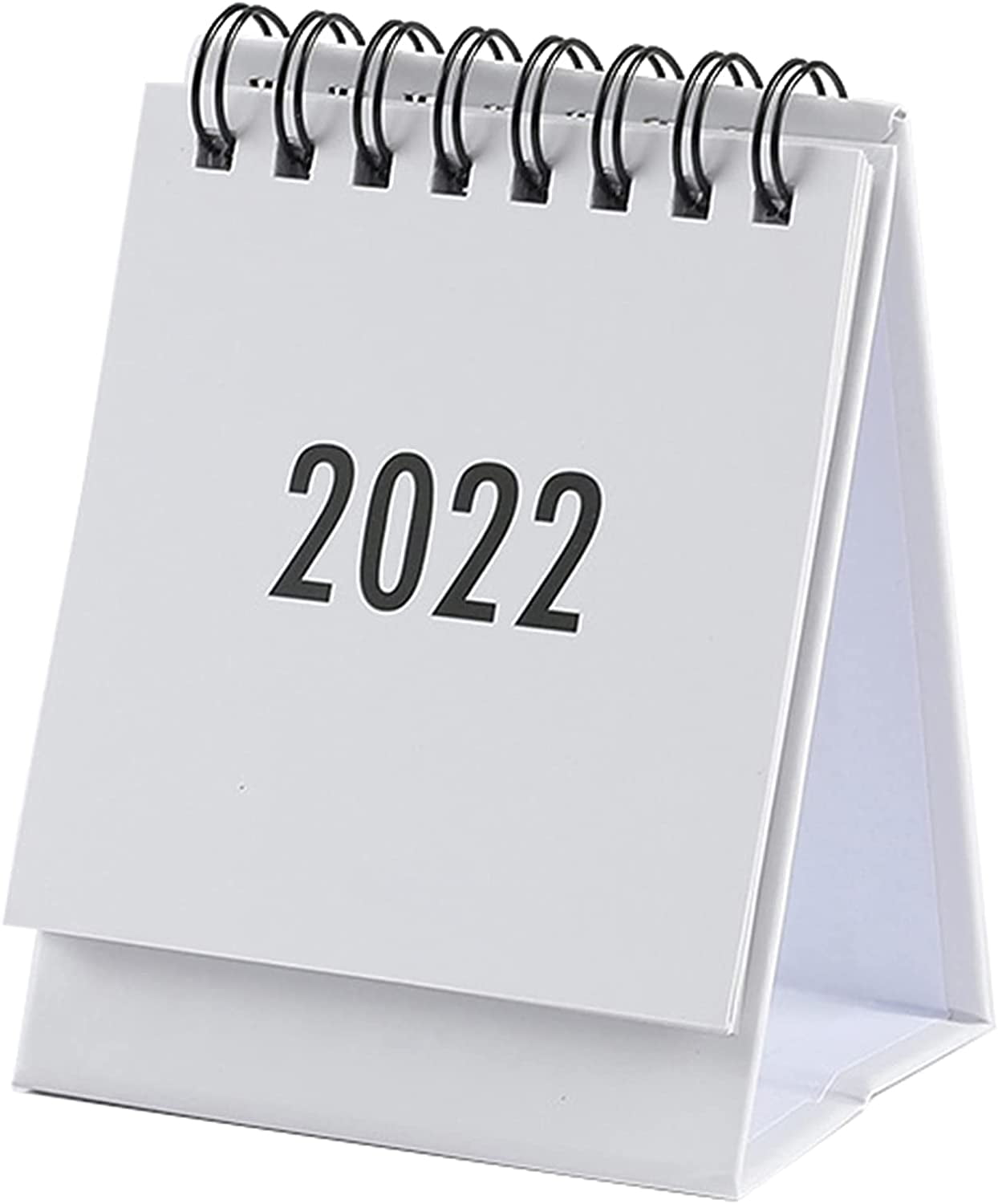 Includes Stickers CRANBURY Small Desk Calendar 2021-2022 - Desk Flip Calendar 2021 2022 with Thick Paper 8x6, Seasons Standing Calendar 2022 Use Stand Up Calendar Now to December 2022 