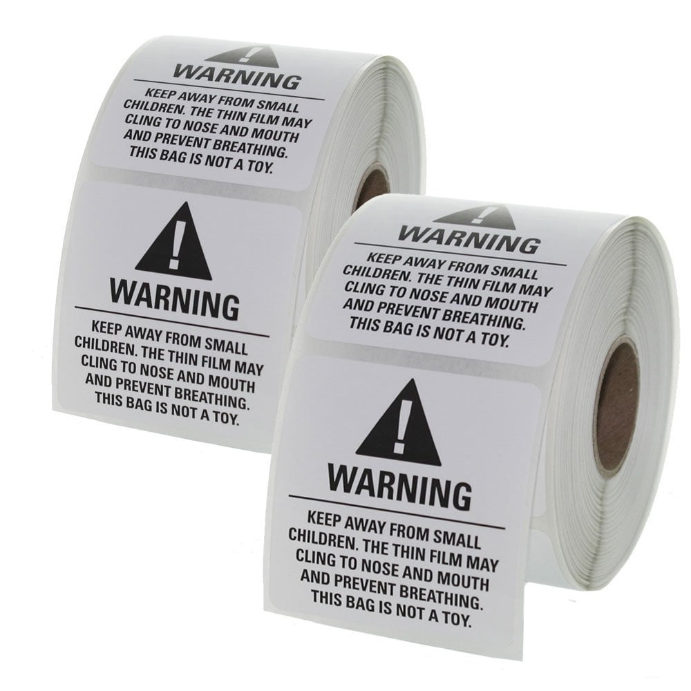 Suffocation Warning Labels 2