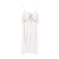 thumbnail image 4 of Blmnix Bamboo Nightgowns Nightgowns for Women Soft Cotton Cute Nightgowns Sleep Tanks Night Shirts Sleeveless White Crew Neck Ladies Nightgowns,L, 4 of 5