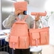 thumbnail image 3 of Pack Viaje 4 piezas Mochila de lona Combo Set Mochilas escolares con bandolera Caja de lápices Mochi Tomshoo  Pack Viaje, 3 of 7