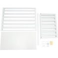 thumbnail image 6 of Air Conditioner Fence Panels AC Fence 4 Panels Outdoor Privacy Fence Covers, Condenser Protective Cover,Aluminum Alloy AC Privacy Screen Perfect to Trash Can Enclose Pool Equipment and A/C Units, 6 of 9