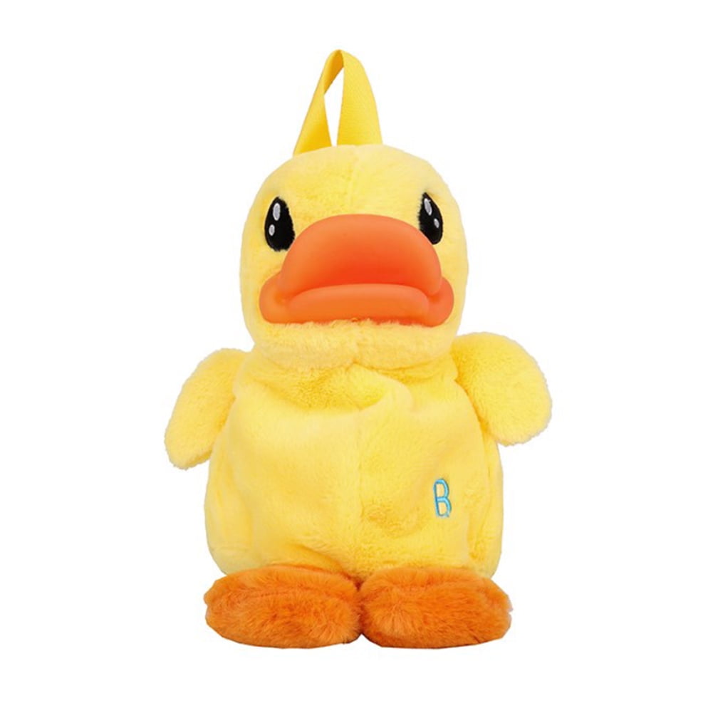 Cute Duck Backpack Plush Handbag 
