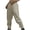 Beige, variant on WREESH Men's Sweatpants Jogger Pants Fashion Drawstring Elastic Waist Solid Color Casual Length Sweat Pants Black