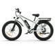 thumbnail image 2 of Bicicleta Eléctrica de Montaña para Adultos AMYET EB26, Motor 1000W, Batería 48V 15Ah, 26 Pulgadas, Blanco, 2 of 9