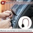thumbnail image 3 of 1 Juego de Cableado de Zócalo de Luz de Circulación Diurna DRL para Volkswagen Scirocco Beetle 2009-2015 No.1C0953123C Conector de Pigtail de Bombilla, 3 of 7