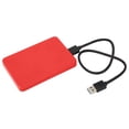thumbnail image 2 of Disco duro externo HDD USB 3.0 Plug and Play, unidad de disco duro móvil para muchos dispositivos, rojo, 1 TB, 2 of 14