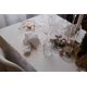 thumbnail image 5 of Camino de mesa de organza de oro rosa, estrellas doradas/metálicas (28 cm x 5 m), elegante decoración de mesa, Navidad y Adviento, decoración festiva, 5 of 5