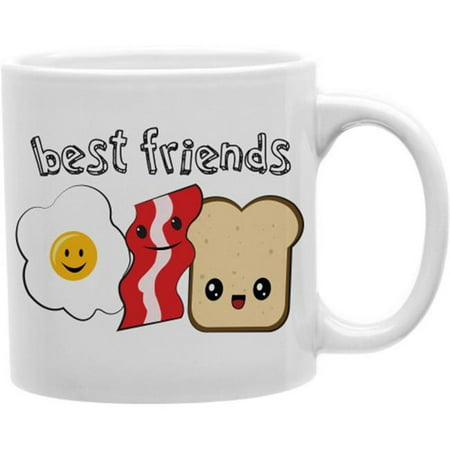 Imaginarium Goods CMG11-IGC-BFRIENDS Best Friends Breafast 11 oz Ceramic Coffee