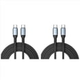 thumbnail image 1 of 2X Cable de Carga PD 240W Tipo C de Doble Extremo una Cable de Datos USB Tipo C 240WPD 2M, 1 of 10
