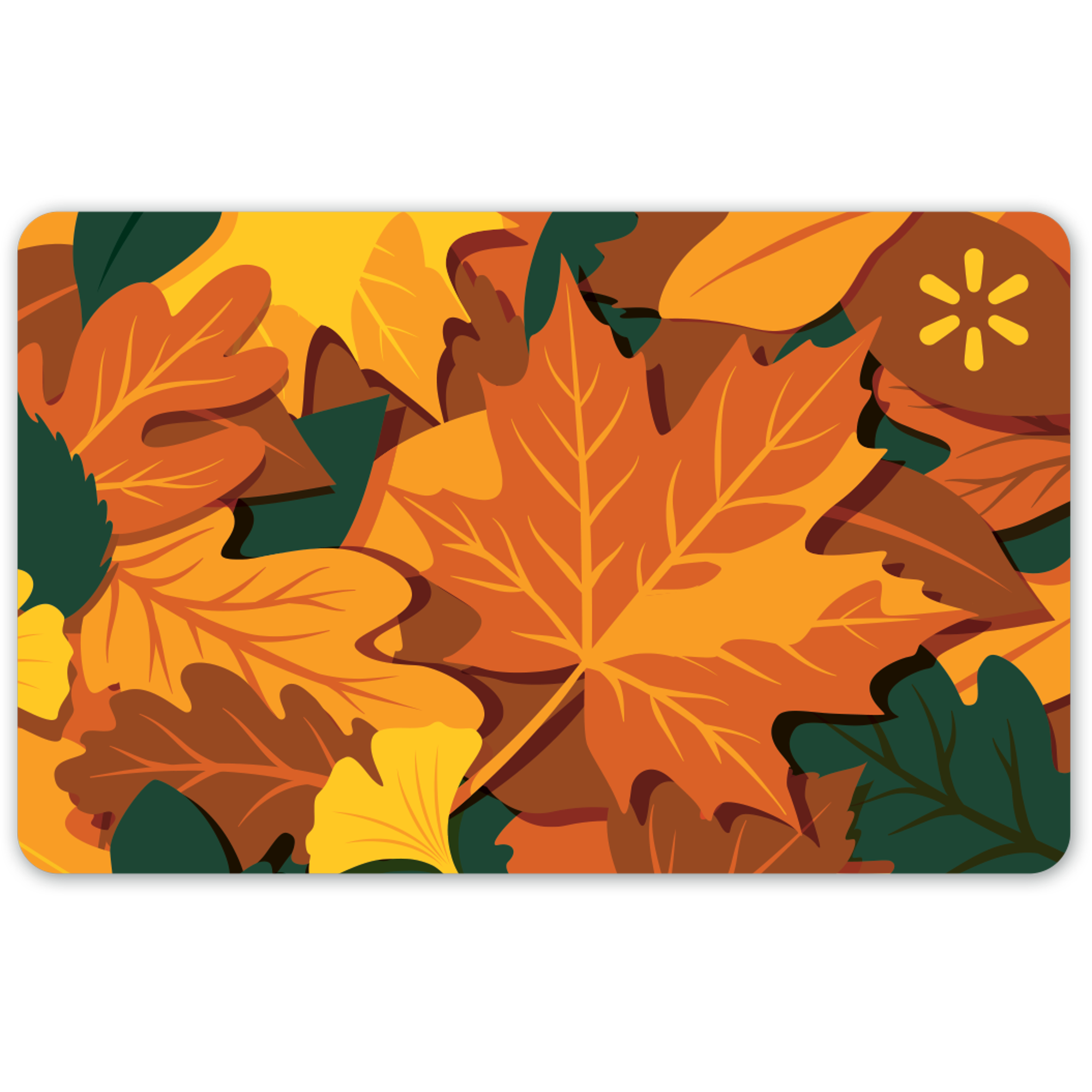Fall Leaves Walmart eGift Card
