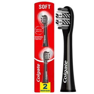 Colgate Optic White Replacement Toothbrush Heads, 2 Count