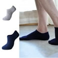 thumbnail image 2 of Huhudde 6 Pairs Low Cut Invisible Ankle Short Socks for Men with Breathable and Wicking Features Not Show Liner Socks, 2 of 17
