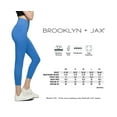 thumbnail image 6 of BROOKLYN + JAX Yoga Leggings for Women - High Waist - Running - Full or 7/8 Length, 6 of 6