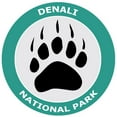 thumbnail image 1 of Denali National Park, Bearclaw Decorative Car Truck Decal Window Sticker Vinyl Die-Cut Wildlife Travel Adventure Vacation Tourist Souvenir, 1 of 2