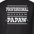 thumbnail image 3 of Inktastic Professional Papaw Grandfather Adult Sweatshirt, 3 of 4