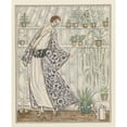 thumbnail image 3 of Paul Zenker 20x24 Black Modern Framed Museum Art Print Titled - The Thorny Cactus; Evening Dress, Garnished with Lace ‘A La Marechale’ (1921), 3 of 5