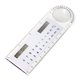 thumbnail image 2 of Xihbxyly Calculadora Regla Solar, Diseño Multifuncional 3 En 1, Pantalla Grande, Función de Lupa, Compacta y Portátil, Práctica para Estudiantes, Plástico Ligero, Tamaño 12,7 X 4,3 Cm, 2 of 5
