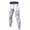 White, variant on Men's Athletic Compression Pants Baselayer Quick Dry Sports Tights Leggings Gray