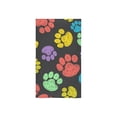 thumbnail image 2 of MKHERT Paw Print Bath Towel Hand Towel Shower Towel Washcloth 16x28 inch, 2 of 3