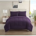 thumbnail image 1 of Juego de ropa de cama Sweet Home Collection para dormitorio con 2 camas, color morado, 1 of 1