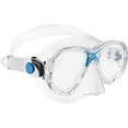thumbnail image 2 of Máscara de buceo Cressi Marea Jr transparente azul para niños, 2 of 7