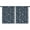 Dark Blue Sun, variant on Blackout Kids Curtains,Dark Blue Sun Moon Cloud Pattern Childrens Insulated Curtains Set Of 2,Bedroom Essentials,Toddler Room Decor 42x54in(106x137cm)