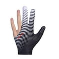thumbnail image 2 of 3 Finger Billiards Gloves Pool Cue Gloves Spandex for Left Hand Right Hand, Men Women, Lightweight And Portable for Your Or Bag - black and white grigio, 2 of 10