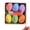 B, variant on DIY Easter Eggs Painting Kit 6 Pre-Outlined Foam Eggs with 6 Colorful Markers, Hand-Painted Craft Activity for Kids, Basket Stuffers & Party Supplies