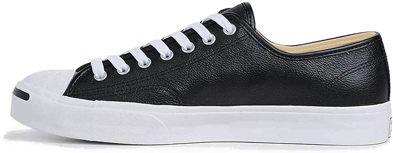 jack purcell leather black