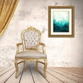 thumbnail image 3 of Alpenglow Workshop 12x14 Gold Ornate Wood Framed with Double Matting Museum Art Print Titled - Turquoise Hills, 3 of 4