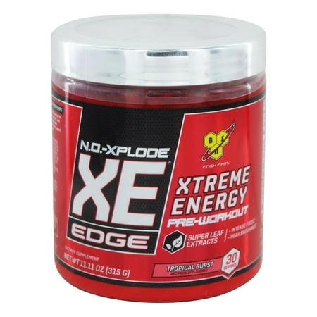 BSN - N.O.-Xplode XE Edge Xtreme Energy Pre-Workout Tropical Burst - 11.11 oz.
