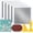 5Pcs, variant on 16 count Drywall Repair Kit, 2/4/6/8in Self-Adhesive Drywall Patch Kit with Sandpapers & Scrapers, Wall Repair Patches for Small Big Holes & Cracks, Quick Fix for Ceiling Bathroom Wall