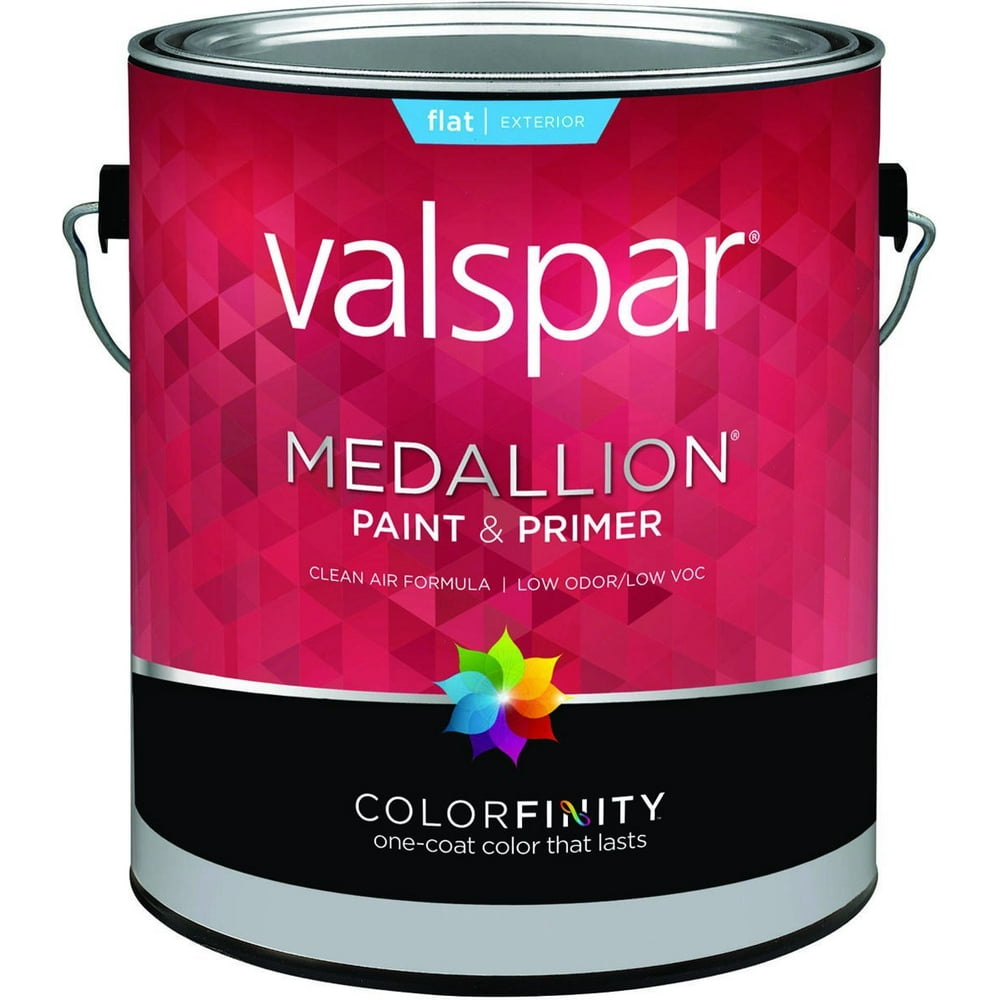 Medallion 100 Acrylic Exterior Flat Latex House Paint