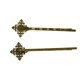 thumbnail image 4 of Pinza de cabellero Yuyangstore de filigrana de bronce vintage 10 piezas, 4 of 5