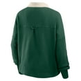 thumbnail image 3 of Women's Fanatics Green Green Bay Packers Oversized Hometown Premium Thermal Long Sleeve Shirt, 3 of 3