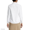 thumbnail image 2 of Lands' End Women's Long Sleeve Oxford Dress Shirt, 2 of 4