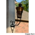 thumbnail image 5 of Starlite Garden & Patio Torche Kona Deluxe Sconce Torches (Set of 2) Hammered Copper, 5 of 5