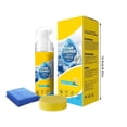 thumbnail image 2 of Car Interior Foam Cleaner, Car Interior Kit, Foam Cleaner for Car, Microfiber Cloth for Car, 7 Inch Complete Multi-Surface Set with Foam Bottle Dispenser, Microfiber Sponge for, 2 of 4