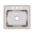 thumbnail image 2 of Lustertone Classic 22 in. x 19-1/2 in. x 10-1/8 in. Single Bowl Drop-in Stainless Steel Sink, 2 of 2