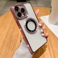 thumbnail image 1 of Funda de lujo con diamantes brillantes para iPhone, carcasa chapada con gradiente Magsafe para iPhone 14 Pro Max, 11, 12, 13 Pro Max, 14 Plus Fivean unisex, 1 of 2