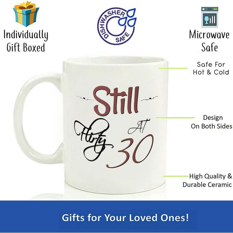 Flirty 30 Gift Flirty 30 Mug 30th Birthday Gift For Her