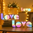 thumbnail image 2 of Led decorative lights string Valentine's Day marriage proposal love light box English letter modeling light,Good Material, 2 of 5