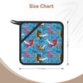 thumbnail image 3 of Disketp Sharks Summer Pot Holders Kitchen Insulation Mats Heat Resistant Pot-Holder Oven Anti-Scald Pads for Cooking Baking, 7.1*7.1inch, 3 of 8