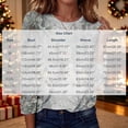 thumbnail image 3 of Yourumao Women's Christmas Shirts Long Sleeve Crewneck Xmas Snowman Graphic Tees Loose Casual Plus Size Tops for Holiday Party, 3 of 8